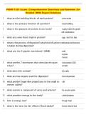 PNVN 1521 Exam &vert; Comprehensive Questions and Answers &vert; A&plus; Graded &vert; With Expert Solutions