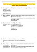 PNVN 1521 Exam &vert; Comprehensive Questions and Answers &vert; A&plus; Graded &vert; With Expert Solutions