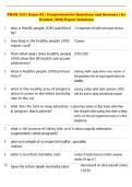 PNVN 1521 Exam &vert; Comprehensive Questions and Answers &vert; A&plus; Graded &vert; With Expert Solutions
