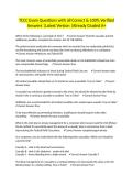 TCCC Exam Questions with all Correct & 100&percnt; Verified Answers &vert;Latest Version &vert;Already Graded A&plus;