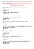 PNVN 1521 Exam &vert; Comprehensive Questions and Answers &vert; A&plus; Graded &vert; With Expert Solutions