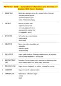 PNVN 1521 Exam &vert; Comprehensive Questions and Answers &vert; A&plus; Graded &vert; With Expert Solutions