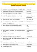 PNVN 1521 Exam &vert; Comprehensive Questions and Answers &vert; A&plus; Graded &vert; With Expert Solutions