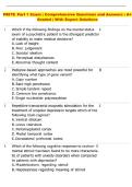 PRITE Exam &vert; Comprehensive Questions and Answers &vert; A&plus; Graded &vert; With Expert Solutions