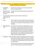 PRITE Exam &vert; Comprehensive Questions and Answers &vert; A&plus; Graded &vert; With Expert Solutions