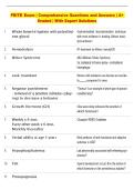 PRITE Exam &vert; Comprehensive Questions and Answers &vert; A&plus; Graded &vert; With Expert Solutions