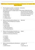 PRITE Exam &vert; Comprehensive Questions and Answers &vert; A&plus; Graded &vert; With Expert Solutions