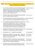 PRITE Exam &vert; Comprehensive Questions and Answers &vert; A&plus; Graded &vert; With Expert Solutions