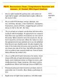PRITE Exam &vert; Comprehensive Questions and Answers &vert; A&plus; Graded &vert; With Expert Solutions