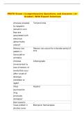 PRITE Exam &vert; Comprehensive Questions and Answers &vert; A&plus; Graded &vert; With Expert Solutions