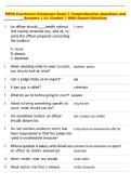 PRPA  Exam and Answers Comprehensive Questions &vert; A&plus; Graded &vert; With Expert Solution