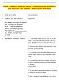 PRPA  Exam and Answers Comprehensive Questions &vert; A&plus; Graded &vert; With Expert Solution
