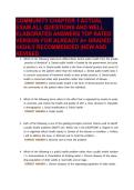 COMMUNITY CHAPTER 1 ACTUAL EXAM ALL QUESTIONS AND WELL ELABORATED ANSWERS TOP RATED VERSION FOR ALREADY A&plus; GRADED HIGHLY RECOMMENDED &vert;NEW AND REVISED