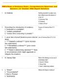 PRPA  Exam and Answers Comprehensive Questions &vert; A&plus; Graded &vert; With Expert Solution