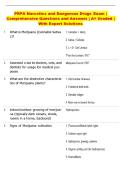 PRPA  Exam and Answers Comprehensive Questions &vert; A&plus; Graded &vert; With Expert Solution