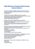 BUSA 4900 Exam 2 Questions With Accurate Answers Rated A&plus;