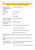 PRPA  Exam and Answers Comprehensive Questions &vert; A&plus; Graded &vert; With Expert Solution