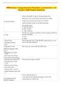 PRPA  Exam and Answers Comprehensive Questions &vert; A&plus; Graded &vert; With Expert Solution