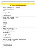 PRPA  Exam and Answers Comprehensive Questions &vert; A&plus; Graded &vert; With Expert Solution