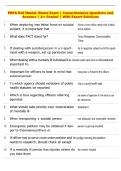 PRPA  Exam and Answers Comprehensive Questions &vert; A&plus; Graded &vert; With Expert Solution