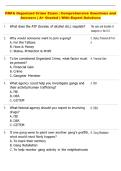 PRPA  Exam and Answers Comprehensive Questions &vert; A&plus; Graded &vert; With Expert Solution