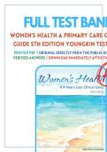 Test Bank for Women's Health&colon; A Primary Care Clinical Guide 5th Edition By Diane Schadewald&semi; Ursula A&period; Pritham Chapter 1-26 Complete Guide