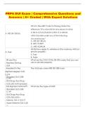 PRPA  Exam and Answers Comprehensive Questions &vert; A&plus; Graded &vert; With Expert Solution