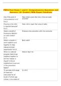 PRPA  Exam and Answers Comprehensive Questions &vert; A&plus; Graded &vert; With Expert Solution