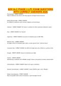 68W ALC PHASE 3 LPC EXAM QUESTIONS WITH CORRECT ANSWERS 2026