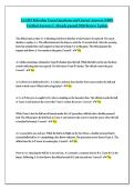 IAABO Refresher Exam Questions and Correct Answers &lpar;100&percnt; Verified Answers&rpar; &vert; Already passed 2026 Review Update