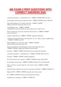 480 EXAM 2 PREP QUESTIONS WITH CORRECT ANSWERS 2026