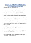 571 FINAL EXAM QUESTIONS WITH CORRECT ANSWERS 2026