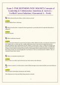  Exam 2&colon; PNR 205&sol;PNR205 &lpar;NEW 2026&sol;2027&rpar; Concepts of Leadership & Collaboration &vert; Questions & Answers &vert; Verified Correct Solutions &vert; Guaranteed A &ndash; Fortis