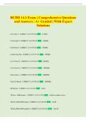 RCDD Exam and Answers Comprehensive Questions A&plus; Graded &vert; With Expert Solutions