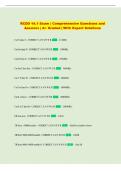 RCDD Exam and Answers Comprehensive Questions A&plus; Graded &vert; With Expert Solutions