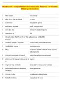 RCDD Exam and Answers Comprehensive Questions A&plus; Graded &vert; With Expert Solutions