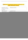 RCDD Exam and Answers Comprehensive Questions A&plus; Graded &vert; With Expert Solutions