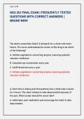 NSG 202 FINAL EXAM &vert; FREQUENTLY TESTED  QUESTIONS WITH CORRECT ANSWERS &vert;  BRAND NEW&excl;