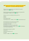 RHS  Exam &vert; Comprehensive Questions and Answers &vert; A&plus; Graded &vert; With Expert Solutions
