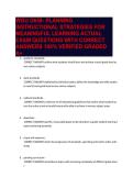 WGU D658- PLANNING INSTRUCTIONAL STRATEGIES FOR MEANINGFUL LEARNING ACTUAL EXAM QUESTIONS WITH CORRECT ANSWERS 100&percnt; VERIFIED GRADED A&plus;