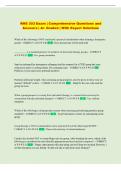 RHS  Exam &vert; Comprehensive Questions and Answers &vert; A&plus; Graded &vert; With Expert Solutions