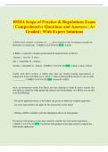 RISIA Exam &vert; Questions and Answers A&plus; Graded &vert; With Expert Solutions