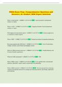 RISIA Exam &vert; Questions and Answers A&plus; Graded &vert; With Expert Solutions