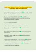 RISIA Exam &vert; Questions and Answers A&plus; Graded &vert; With Expert Solutions