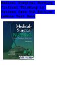 Test Bank&colon; Medical-Surgical Nursing&colon; Critical Thinking in Patient Care &lpar;5th Edition&rpar; &ndash; Priscilla LeMone&comma; Karen Burke&comma; & Gerene Bauldoff