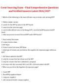 Cvent Sourcing Exam Practice Questions and Answers &ndash; Complete Study Guide &lpar;2026&ndash;2027&rpar;