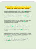 S&period;T&period;A&period;B&period;L&period;E Exam and Answers Comprehensive Questions &vert;A&plus; Graded &vert; With Expert Solutions