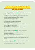 S&period;T&period;A&period;B&period;L&period;E Exam and Answers Comprehensive Questions &vert;A&plus; Graded &vert; With Expert Solutions