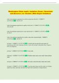 Septic Installer Exam Comprehensive Questions and Answers &vert; A&plus; Graded &vert; With Expert Solutions