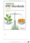 Test Bank For Applying IFRS Standards&comma; 5th Edition&lpar; by Ruth Picker&comma; Leo van der Tas&rpar; All Chapters 1-24&vert; Latest Edition 2025